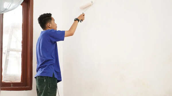 Refresh walls with neutral paint