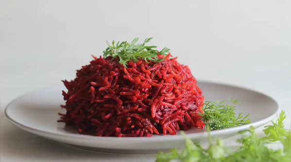 Beetroot Pulao