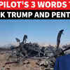 Article image for: REVEALED: U.S Pilot's 3-Word Message Moments After Iranian Missile Destroys F-15E Aircraft Over Iran