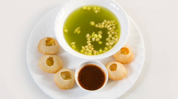 4. Green chilli and coriander pani