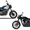 Article image for: 2026 Royal Enfield Hunter vs Triumph T4: Pricing, engine & more compared