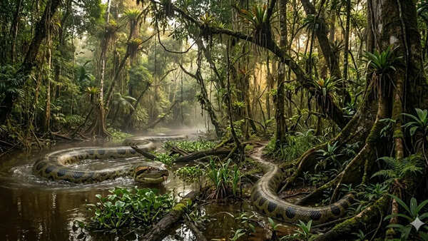 Green Anaconda is the world's heaviest snake that can swallow humans whole:  Know about its physical characteristics, habitat, diet, and more | - The  Times of India