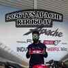 Article image for: T<i class="tbold">V</i>S Apache RTR 160 4<i class="tbold">V</i> Launched At Rs 1.25 Lakh
