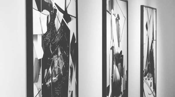 Black and white paintings
