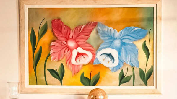 Floral paintings