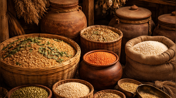 Storing grains and seeds carefully