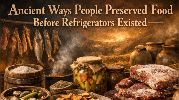 10 ancient ways people preserved food before refrigerators existed