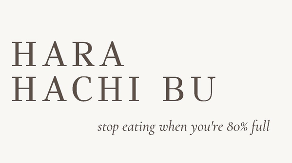 5. Hara hachi bu