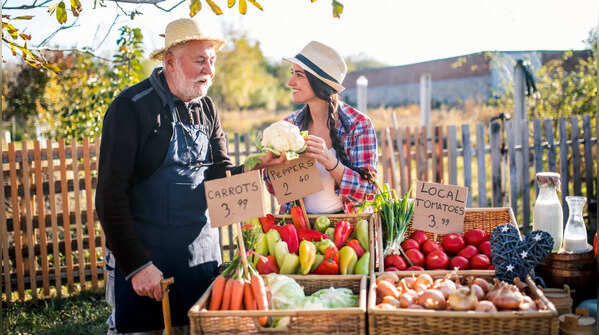 Pick fresh seasonal ingredients