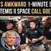 Article image for: Trump's Call With Artemis II Crew Goes Silent For A Full Minute, Awkward Moment Goes Viral