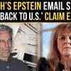 Article image for: <i class="tbold">Sarah</i> Ferguson’s ‘Marry Me’ Email To Jeffrey Epstein EXPOSED; ‘Never Return To US’ Claim | WATCH