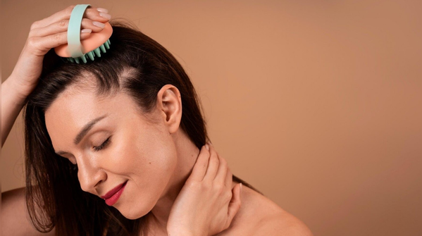 Start the day with scalp stimulation
