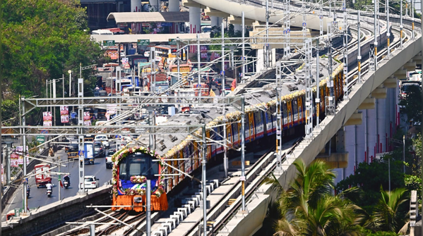 Mumbai Metro Crosses 100km