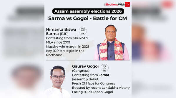 Assam assembly polls: The big face-off