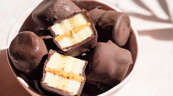 Chocolate banana bites