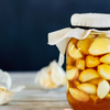 Garlic becomes mellow and sweet