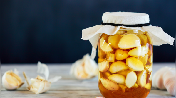 Garlic becomes mellow and sweet