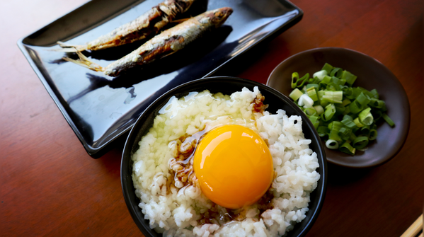 Tamago kake gohan, Japan