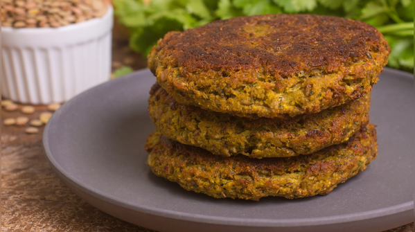 Lentil burgers