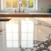 2. Marble and stone countertops