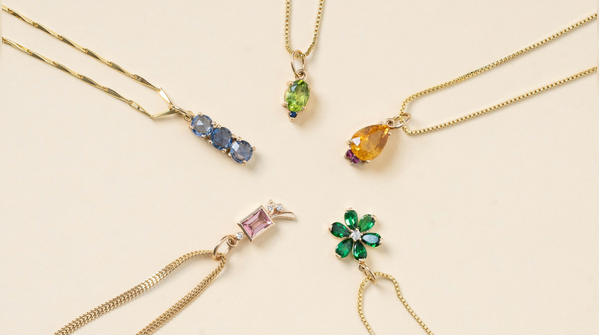 7. Jewellery with delicate stones