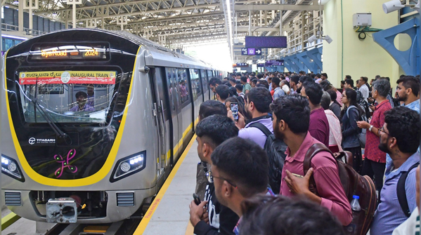 Namma Metro Drops to Third Place