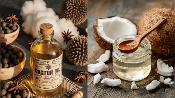 Castor and coconut oil