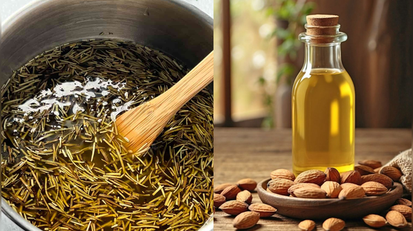 Rosemary and almond oil