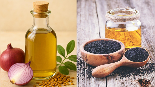 Onion and black seed oil