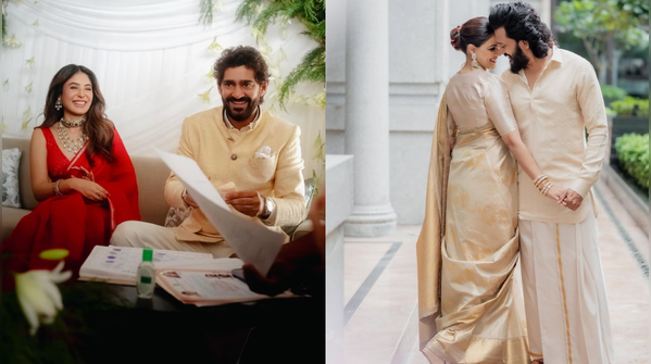 Traditional saree look