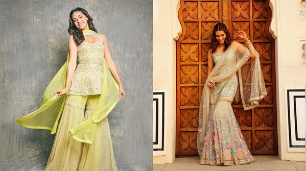 Sharara or gharara sets