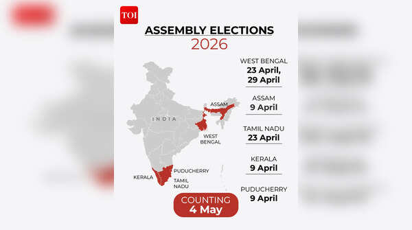 Assembly election 2026 Map