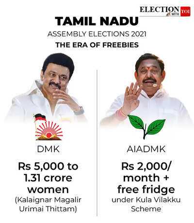 Tamil Nadu Assembly elections 2021: The era of freebies