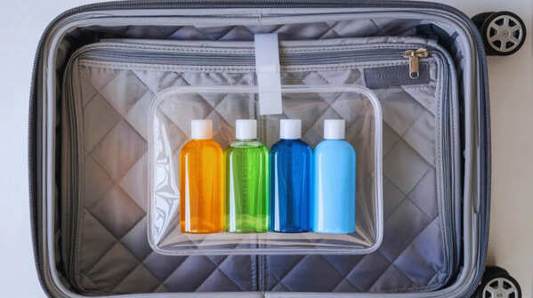 Compact toiletry kit for daily hygiene