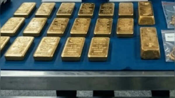 Gold bars found hidden in shoes