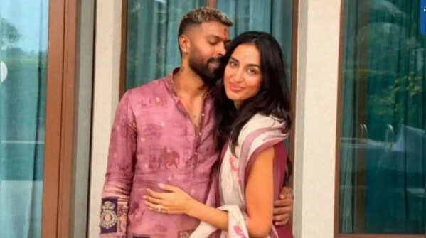Hardik Pandya and Mahieka Sharma