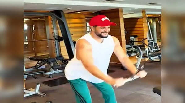 Gym and fitness area