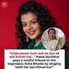 Article image for: Palak Muchhal Pays Soulful Tribute to <i class="tbold">Asha Bhosle</i> with “Abhi Na Jao Chhod Kar”