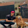 Article image for: With his furry <i class="tbold">friends</i>