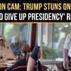 Article image for: Did Trump Just Say He’d 'Quit'? Viral Florida Golf Club Clip Raises Eyebrows