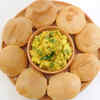 Luchi and Aloo Posto