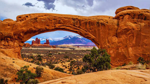 Arches National Park in the United States
