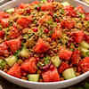 Watermelon chaat