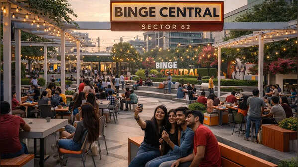 Hang out at Binge Central, Sector 62