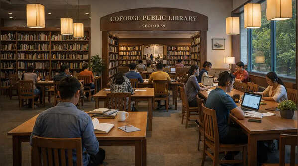 Visit the Coforge Public Library, Sector 59