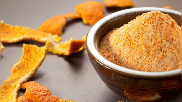 Who should avoid orange peel serum on skin?