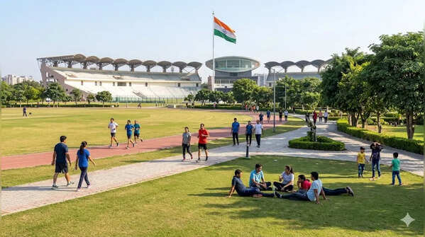 Spend time at Noida Stadium, Sector 21A