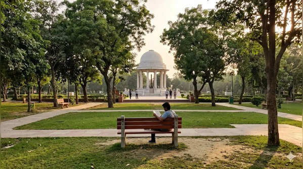 Relax at Shaheed Smarak Park, Sector 29
