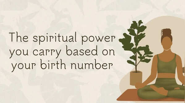 The spiritual power you carry based on your birth number