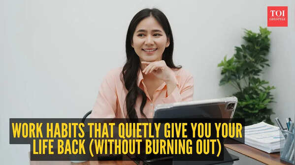 Work habits that quietly give you your life back